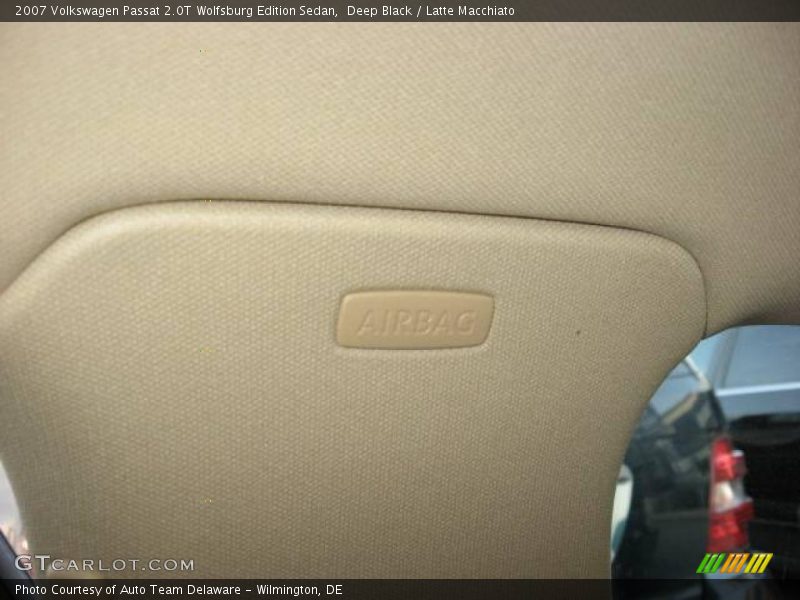 Deep Black / Latte Macchiato 2007 Volkswagen Passat 2.0T Wolfsburg Edition Sedan