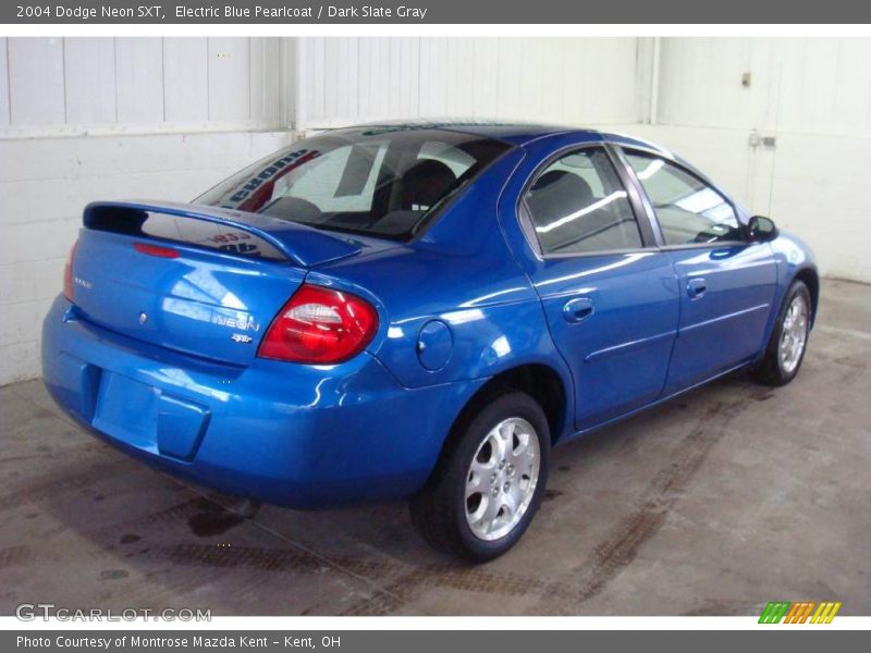 Electric Blue Pearlcoat / Dark Slate Gray 2004 Dodge Neon SXT