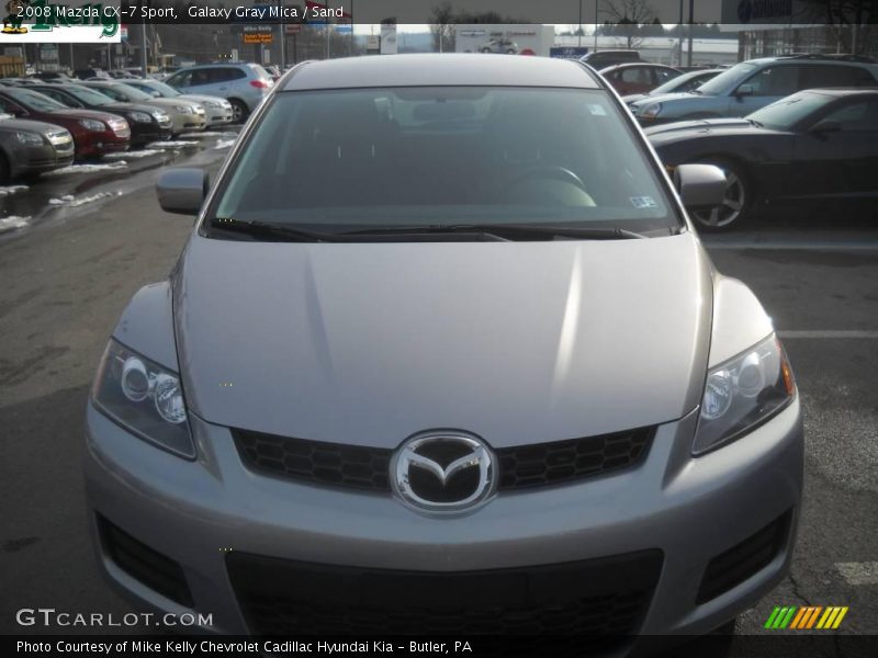 Galaxy Gray Mica / Sand 2008 Mazda CX-7 Sport