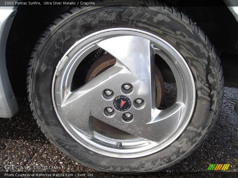 Ultra Silver Metallic / Graphite 2003 Pontiac Sunfire
