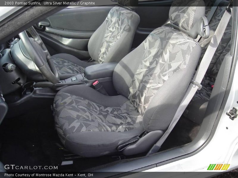Ultra Silver Metallic / Graphite 2003 Pontiac Sunfire