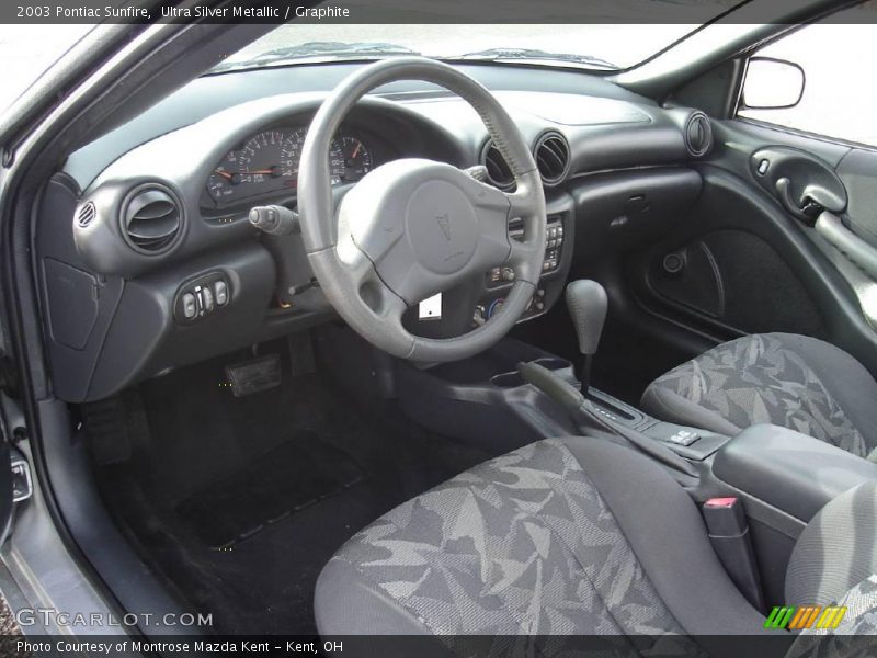 Ultra Silver Metallic / Graphite 2003 Pontiac Sunfire