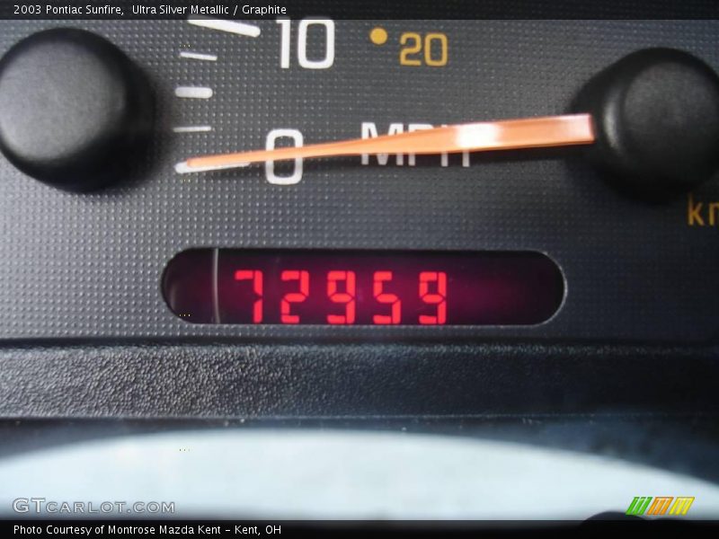 Ultra Silver Metallic / Graphite 2003 Pontiac Sunfire