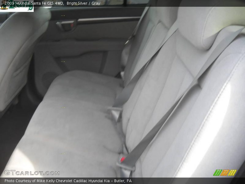 Bright Silver / Gray 2009 Hyundai Santa Fe GLS 4WD