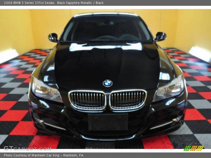 Black Sapphire Metallic / Black 2009 BMW 3 Series 335xi Sedan
