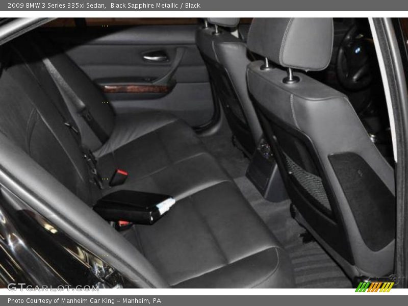 Black Sapphire Metallic / Black 2009 BMW 3 Series 335xi Sedan