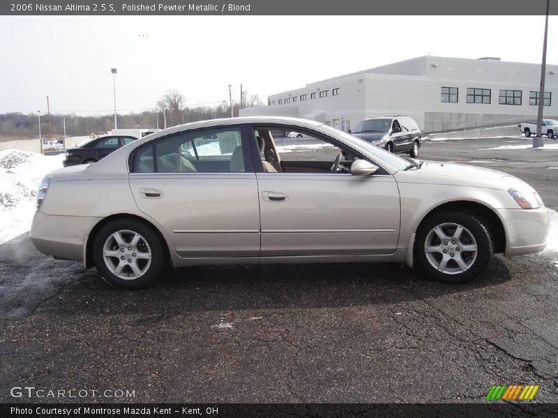 Polished Pewter Metallic / Blond 2006 Nissan Altima 2.5 S