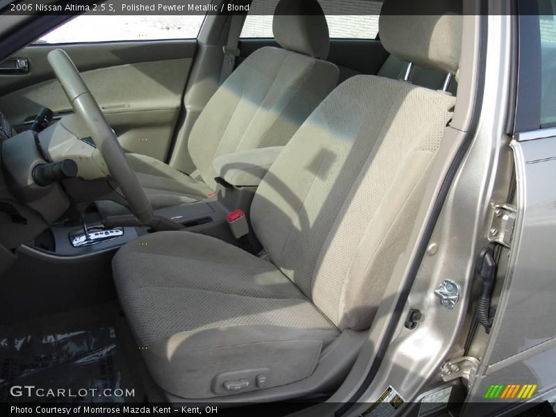 Polished Pewter Metallic / Blond 2006 Nissan Altima 2.5 S