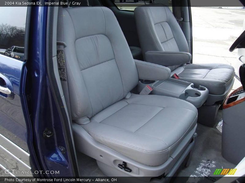 Imperial Blue / Gray 2004 Kia Sedona EX