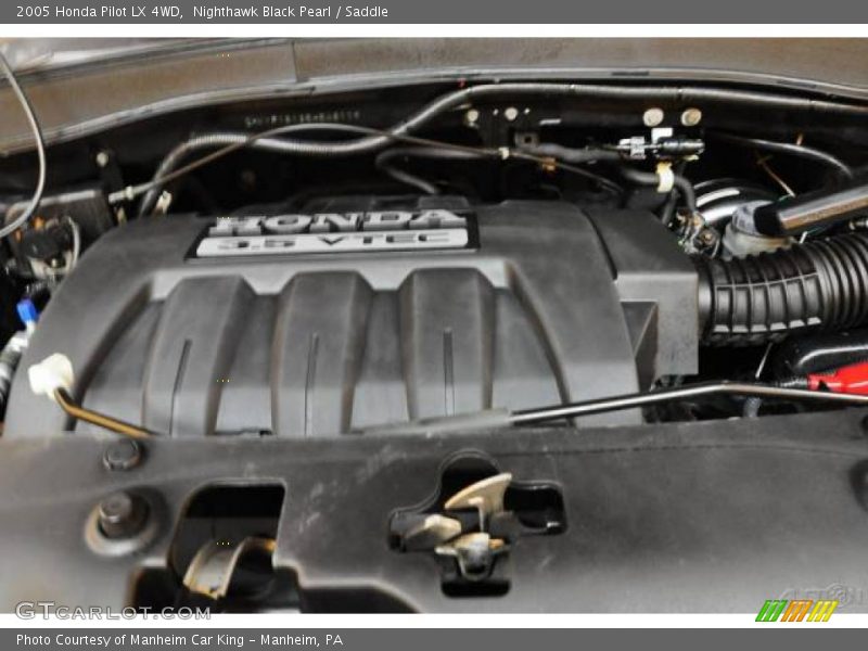 Nighthawk Black Pearl / Saddle 2005 Honda Pilot LX 4WD