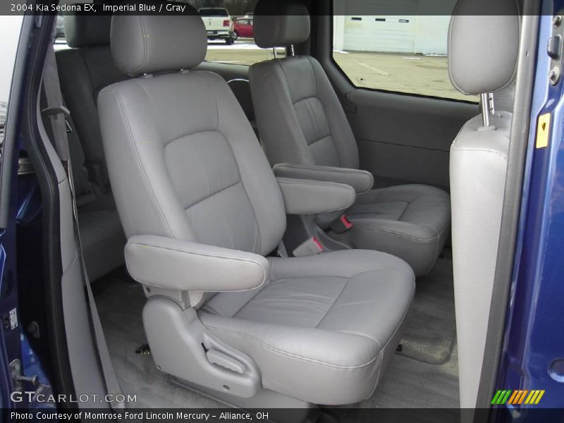 Imperial Blue / Gray 2004 Kia Sedona EX