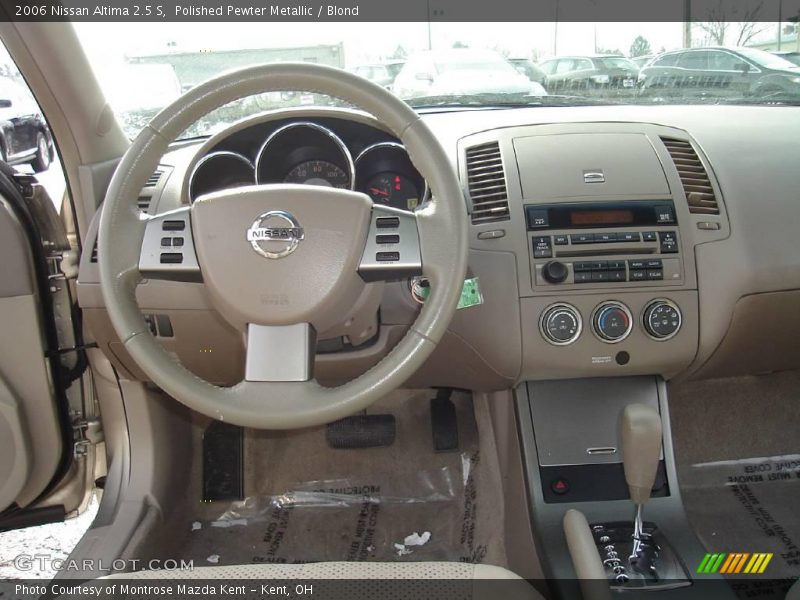 Polished Pewter Metallic / Blond 2006 Nissan Altima 2.5 S