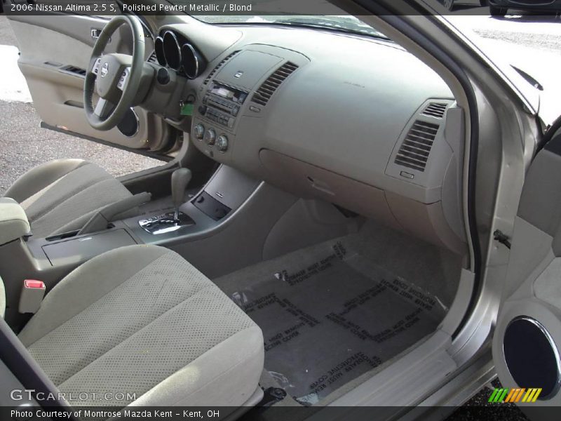 Polished Pewter Metallic / Blond 2006 Nissan Altima 2.5 S