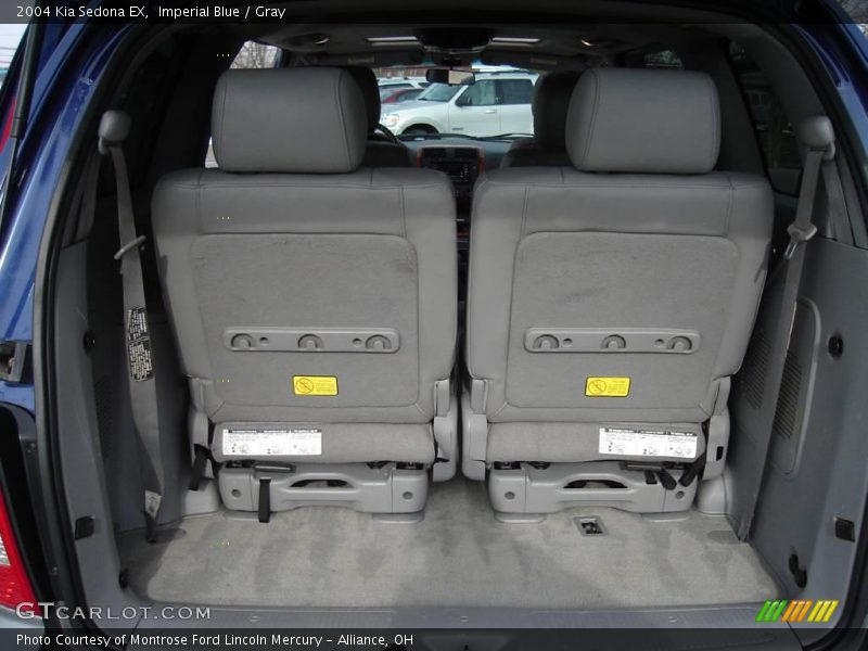 Imperial Blue / Gray 2004 Kia Sedona EX