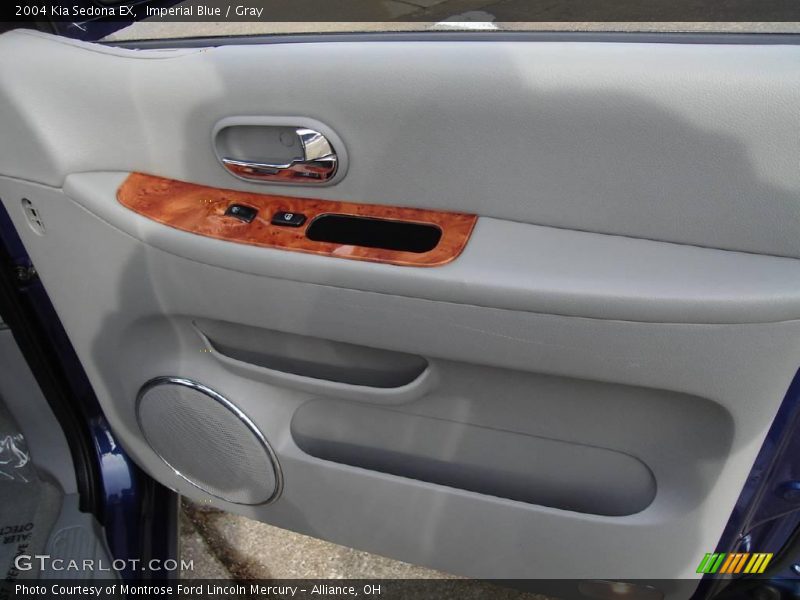 Imperial Blue / Gray 2004 Kia Sedona EX