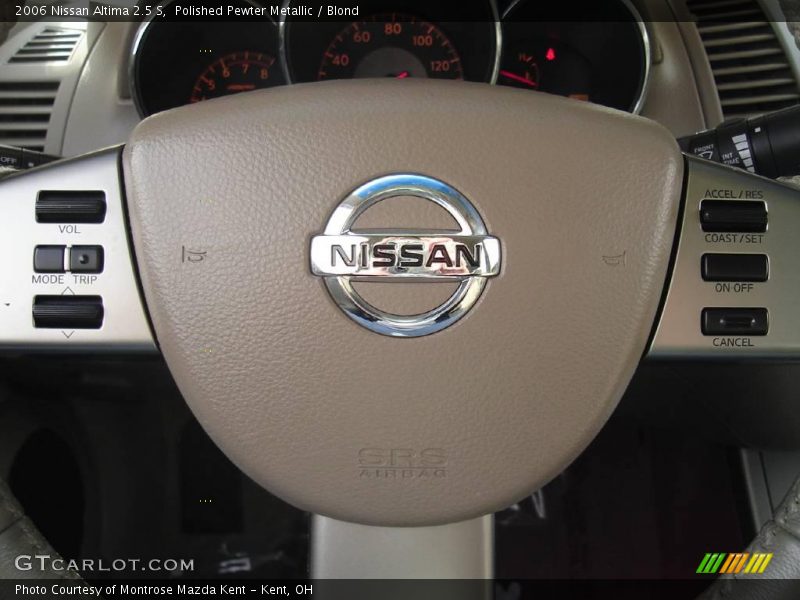 Polished Pewter Metallic / Blond 2006 Nissan Altima 2.5 S