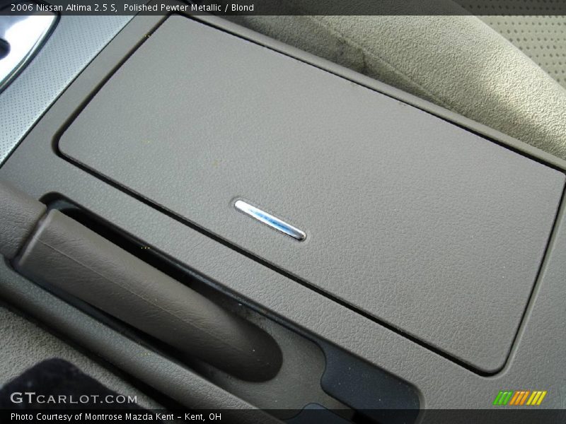Polished Pewter Metallic / Blond 2006 Nissan Altima 2.5 S