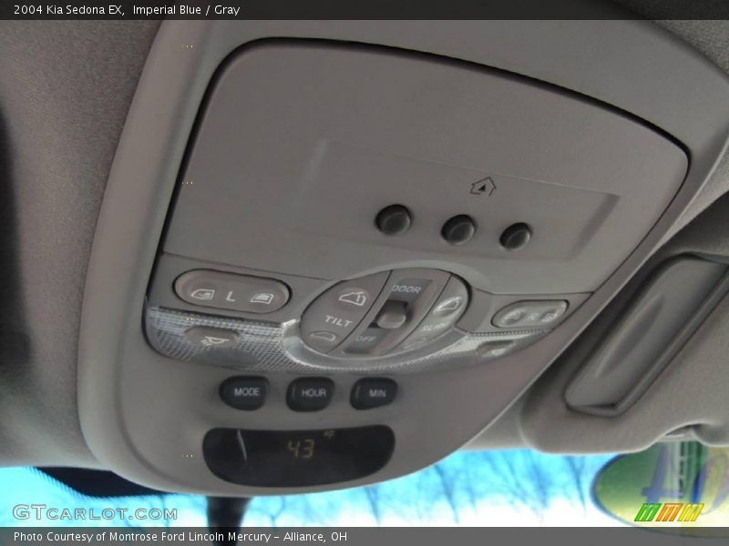 Imperial Blue / Gray 2004 Kia Sedona EX