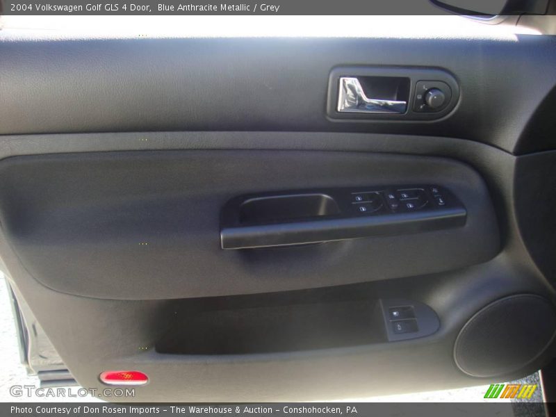 Blue Anthracite Metallic / Grey 2004 Volkswagen Golf GLS 4 Door