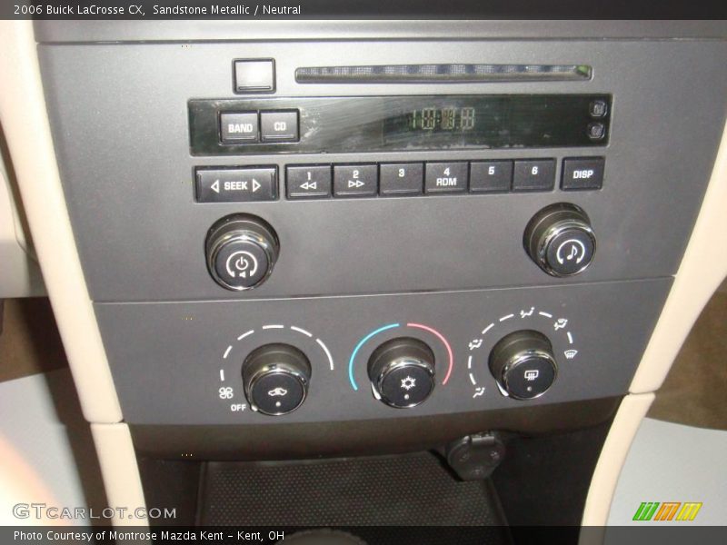 Sandstone Metallic / Neutral 2006 Buick LaCrosse CX