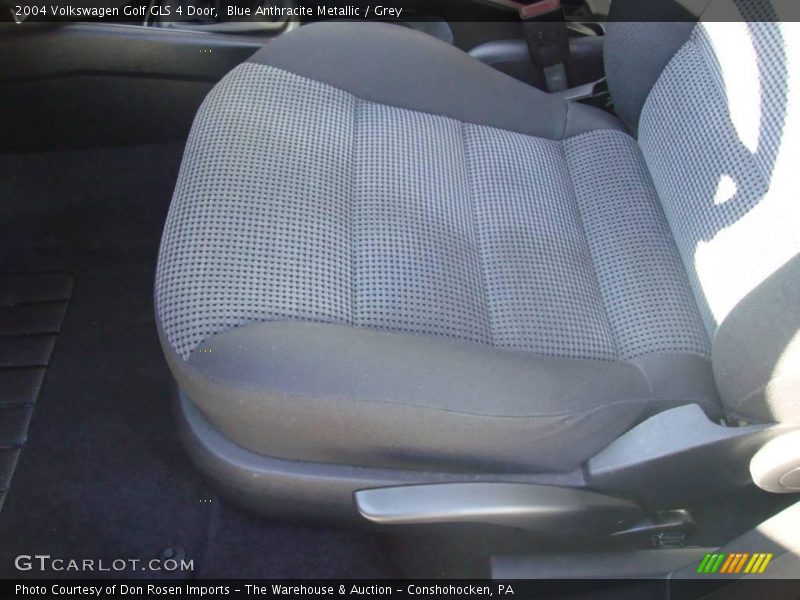 Blue Anthracite Metallic / Grey 2004 Volkswagen Golf GLS 4 Door