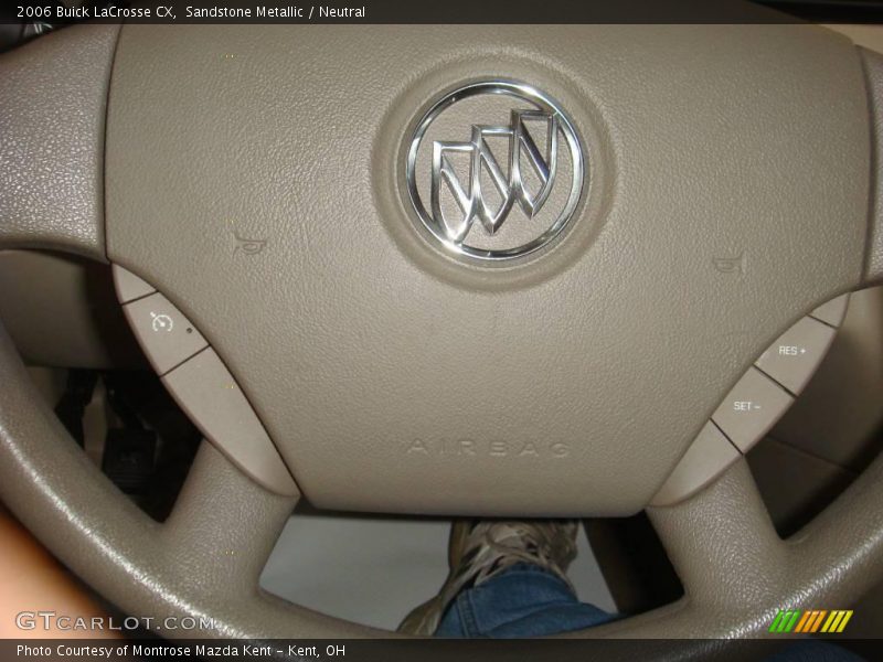 Sandstone Metallic / Neutral 2006 Buick LaCrosse CX