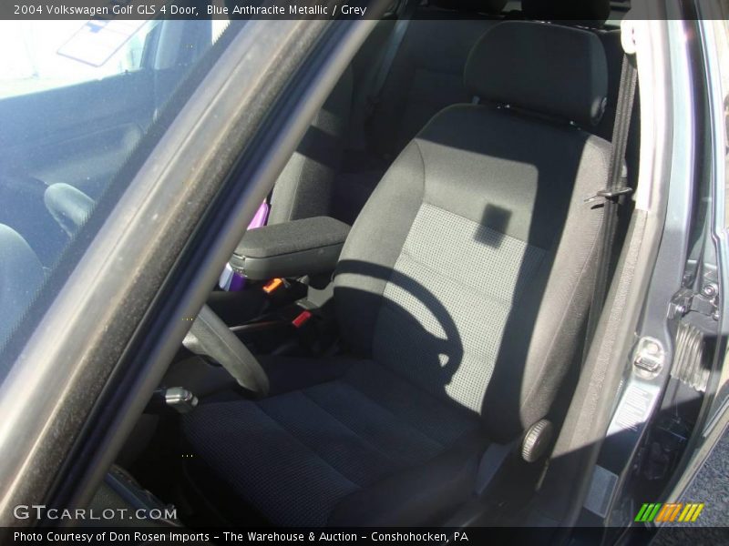Blue Anthracite Metallic / Grey 2004 Volkswagen Golf GLS 4 Door