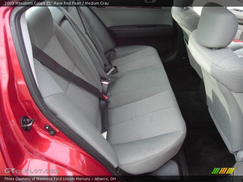 Rave Red Pearl / Medium Gray 2009 Mitsubishi Galant ES