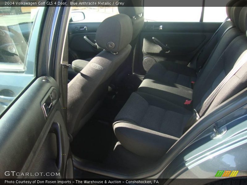 Blue Anthracite Metallic / Grey 2004 Volkswagen Golf GLS 4 Door