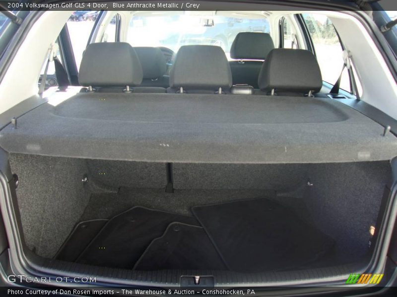 Blue Anthracite Metallic / Grey 2004 Volkswagen Golf GLS 4 Door