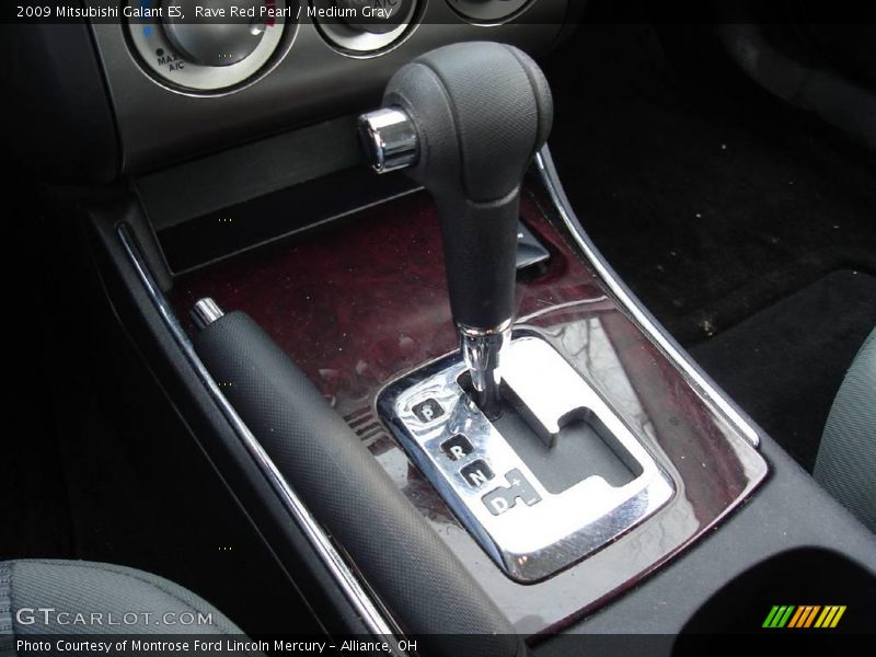 Rave Red Pearl / Medium Gray 2009 Mitsubishi Galant ES