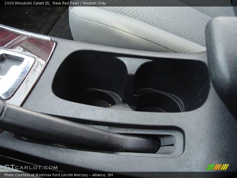 Rave Red Pearl / Medium Gray 2009 Mitsubishi Galant ES