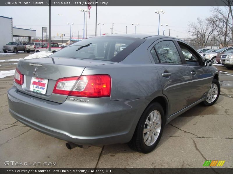 Satin Meisai Pearl / Medium Gray 2009 Mitsubishi Galant ES