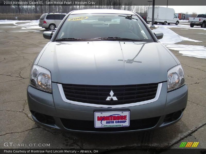 Satin Meisai Pearl / Medium Gray 2009 Mitsubishi Galant ES
