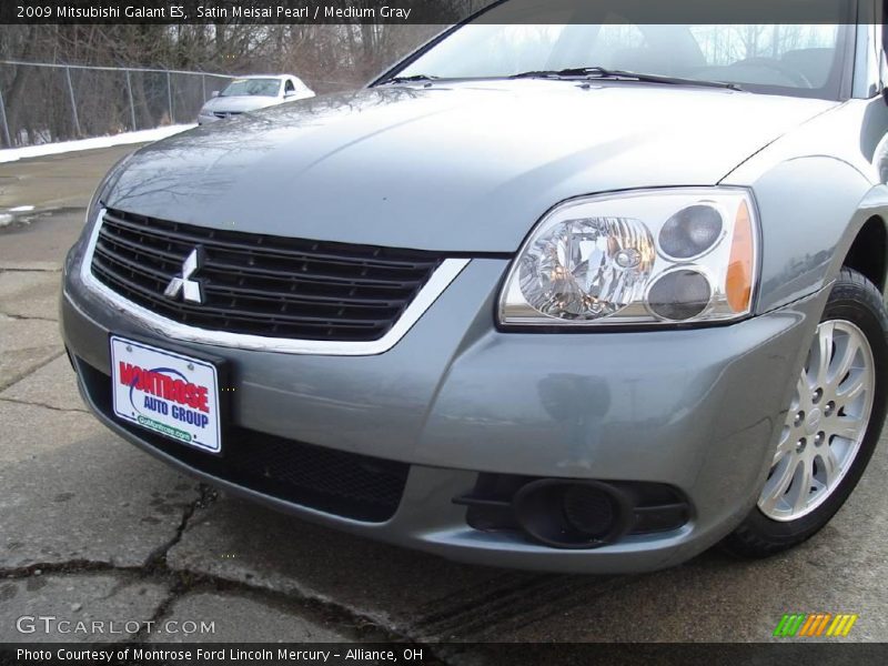 Satin Meisai Pearl / Medium Gray 2009 Mitsubishi Galant ES
