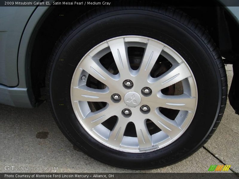 Satin Meisai Pearl / Medium Gray 2009 Mitsubishi Galant ES