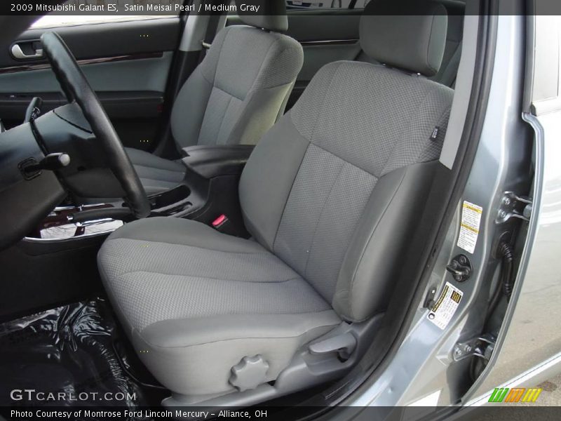 Satin Meisai Pearl / Medium Gray 2009 Mitsubishi Galant ES