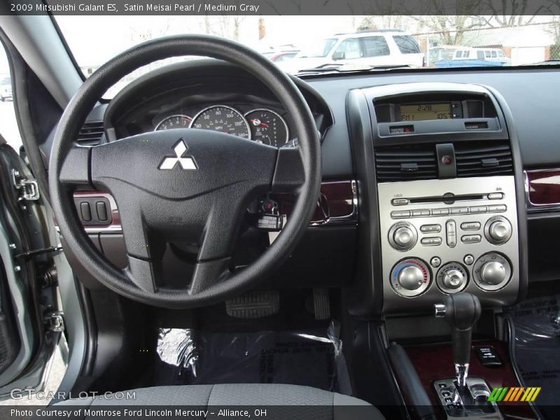 Satin Meisai Pearl / Medium Gray 2009 Mitsubishi Galant ES