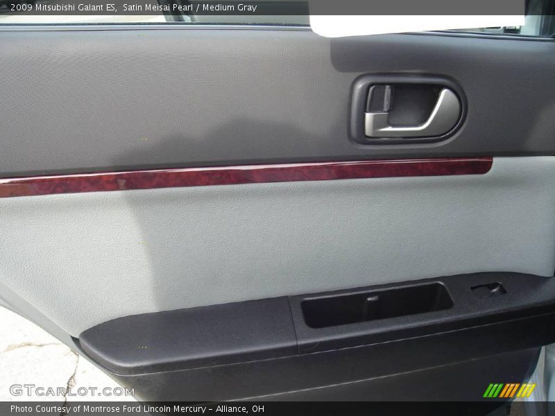 Satin Meisai Pearl / Medium Gray 2009 Mitsubishi Galant ES