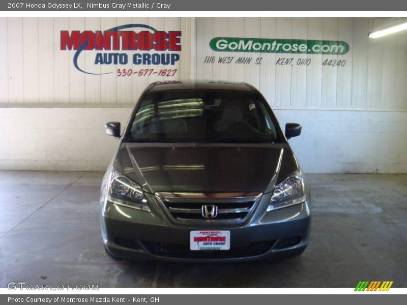 Nimbus Gray Metallic / Gray 2007 Honda Odyssey LX