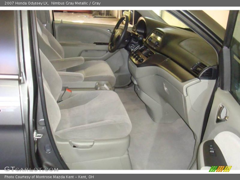 Nimbus Gray Metallic / Gray 2007 Honda Odyssey LX