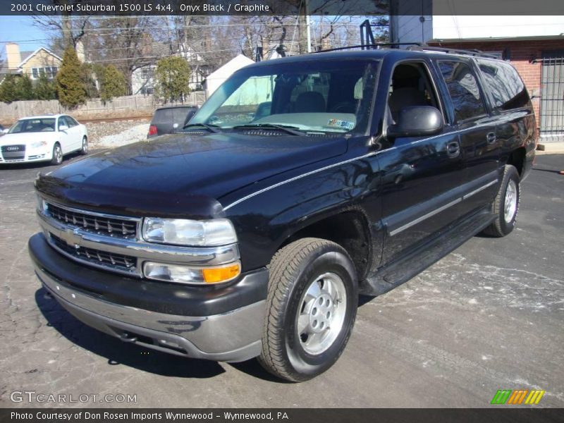 Onyx Black / Graphite 2001 Chevrolet Suburban 1500 LS 4x4