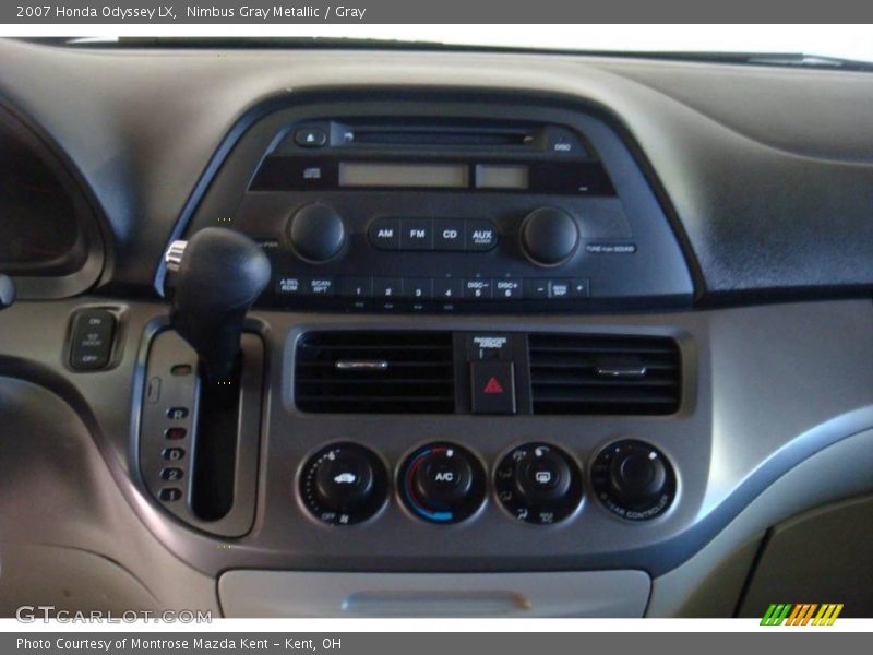 Nimbus Gray Metallic / Gray 2007 Honda Odyssey LX