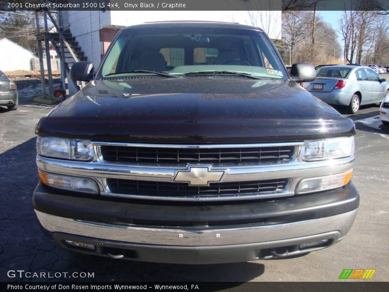 Onyx Black / Graphite 2001 Chevrolet Suburban 1500 LS 4x4