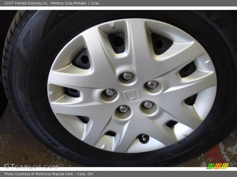 Nimbus Gray Metallic / Gray 2007 Honda Odyssey LX