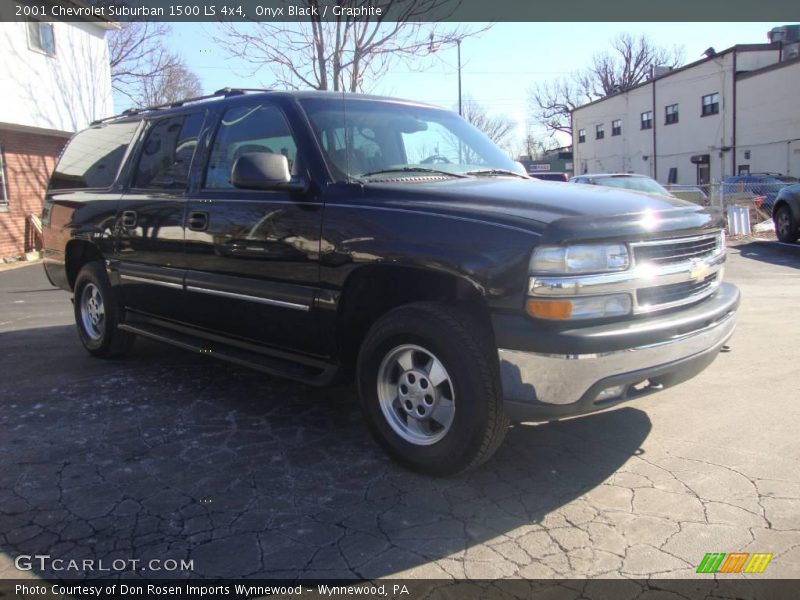 Onyx Black / Graphite 2001 Chevrolet Suburban 1500 LS 4x4