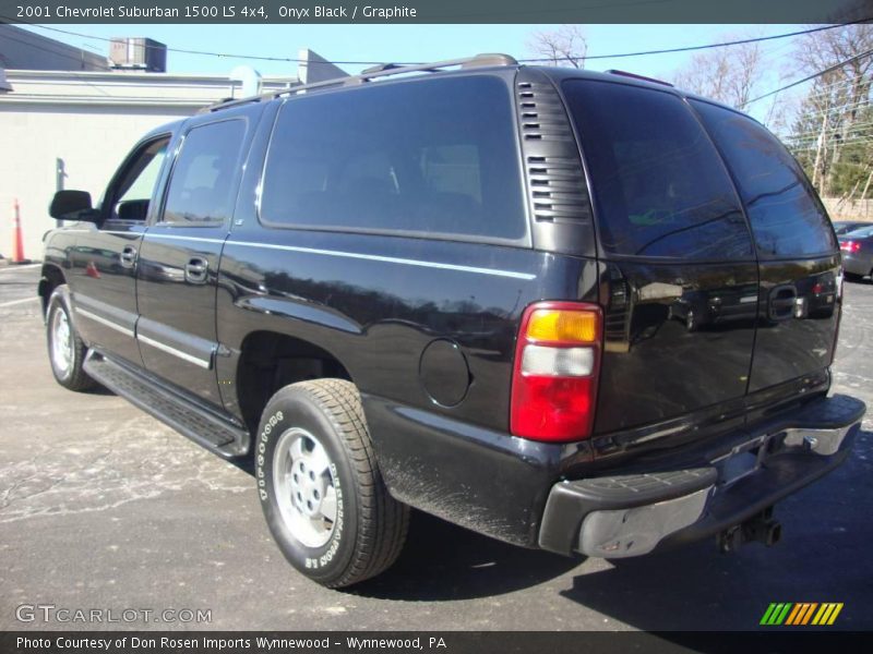 Onyx Black / Graphite 2001 Chevrolet Suburban 1500 LS 4x4