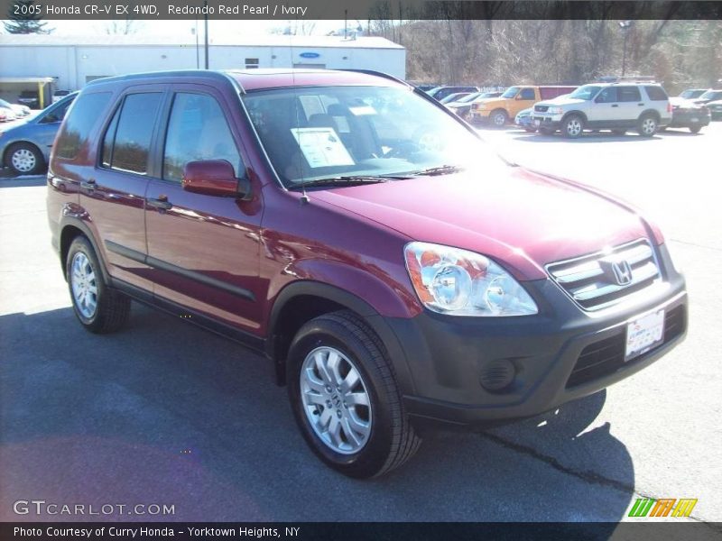 Redondo Red Pearl / Ivory 2005 Honda CR-V EX 4WD