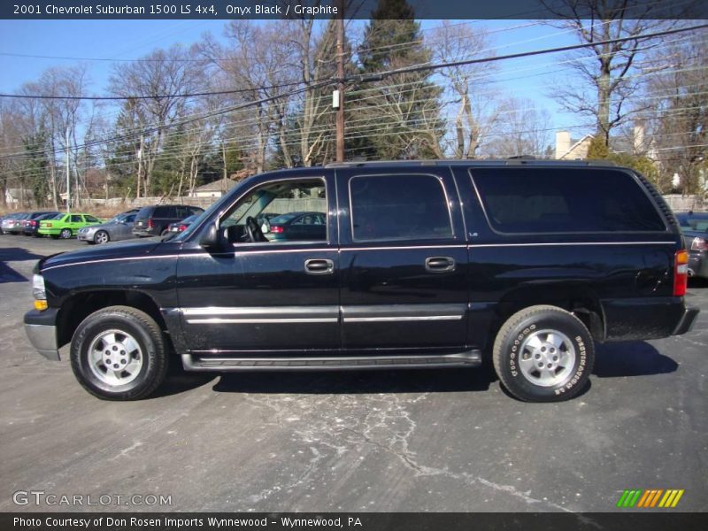 Onyx Black / Graphite 2001 Chevrolet Suburban 1500 LS 4x4