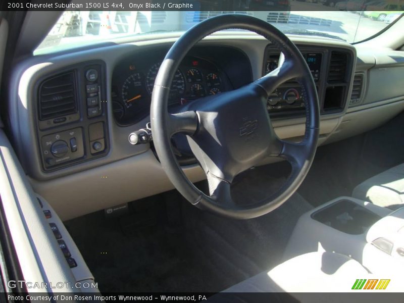 Onyx Black / Graphite 2001 Chevrolet Suburban 1500 LS 4x4